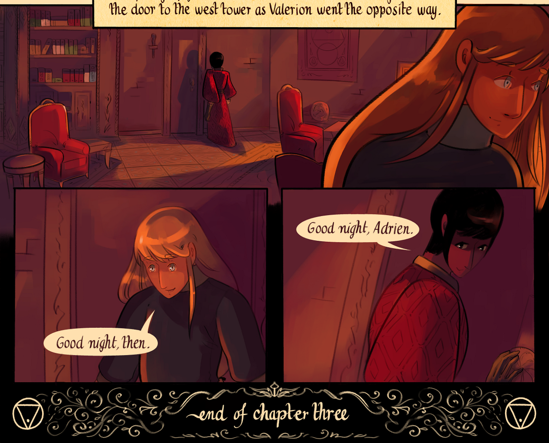 The Gifts of Darkness - Episode 3, Page 28: Chapter 3: Eggshells