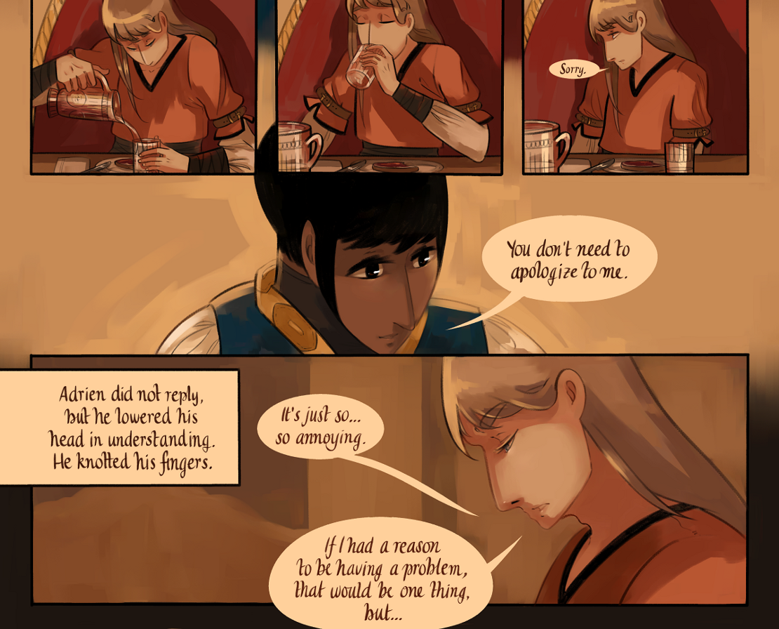 The Gifts of Darkness - Episode 4, Page 8: Chapter 4: Abysses
