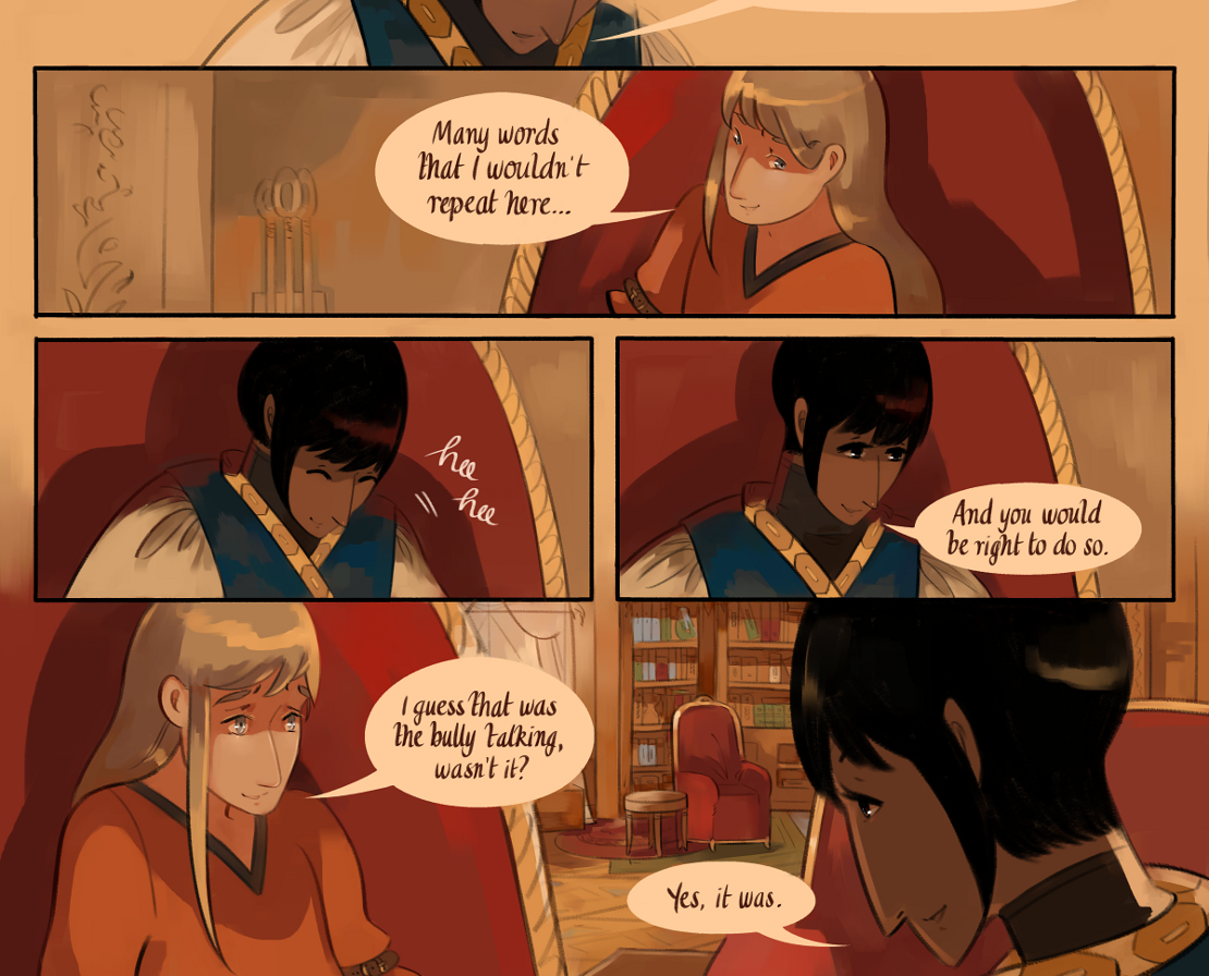 The Gifts of Darkness - Episode 4, Page 9: Chapter 4: Abysses