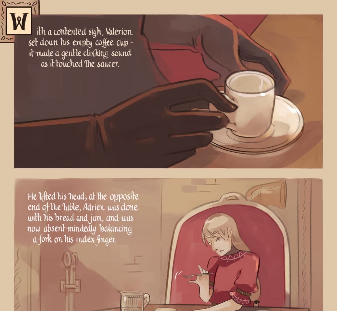 The Gifts of Darkness - Episode 5, Page 2: Chapter 5: Defense magic