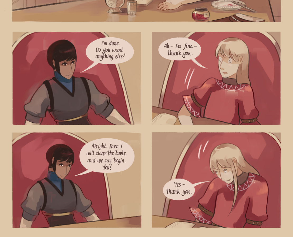 The Gifts of Darkness - Episode 5, Page 2: Chapter 5: Defense magic