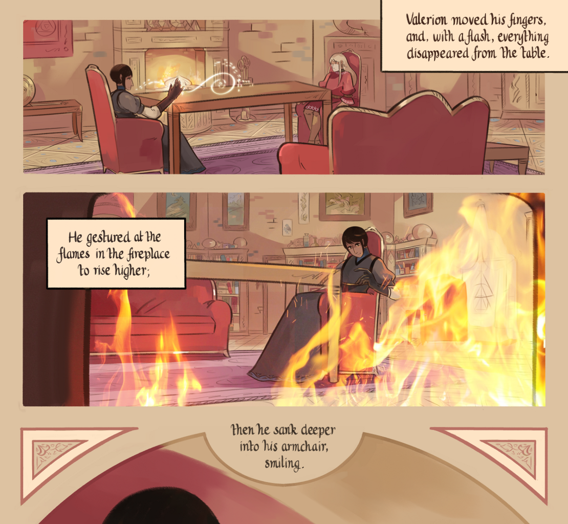 The Gifts of Darkness - Episode 5, Page 3: Chapter 5: Defense magic