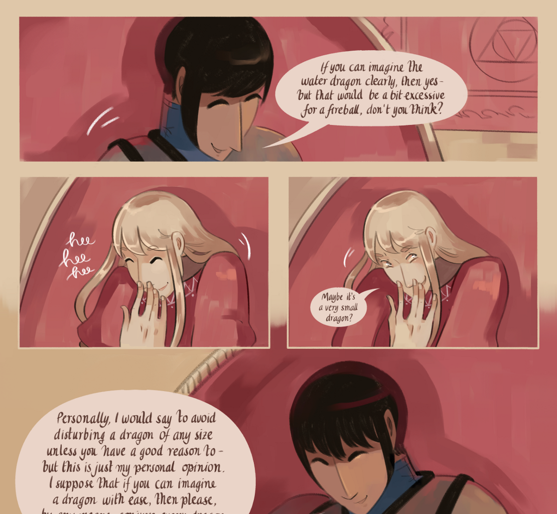 The Gifts of Darkness - Episode 5, Page 7: Chapter 5: Defense magic