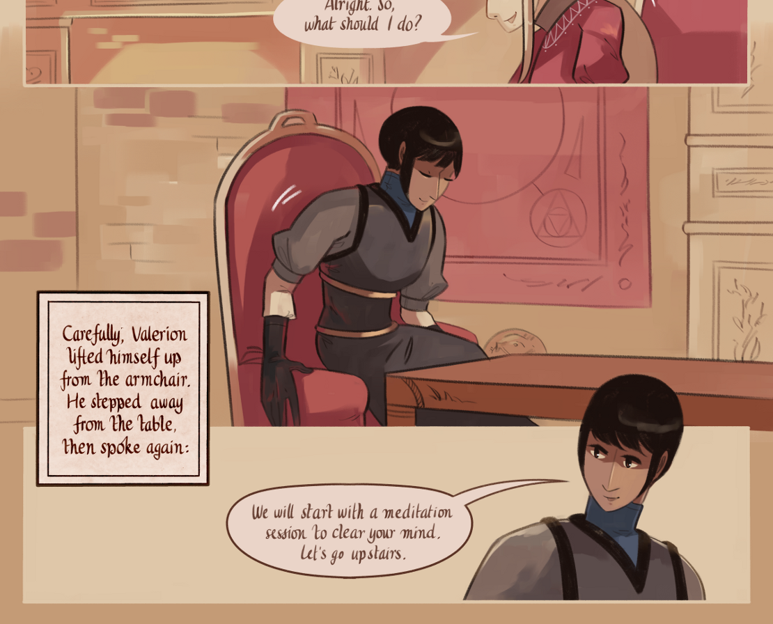 The Gifts of Darkness - Episode 5, Page 9: Chapter 5: Defense magic
