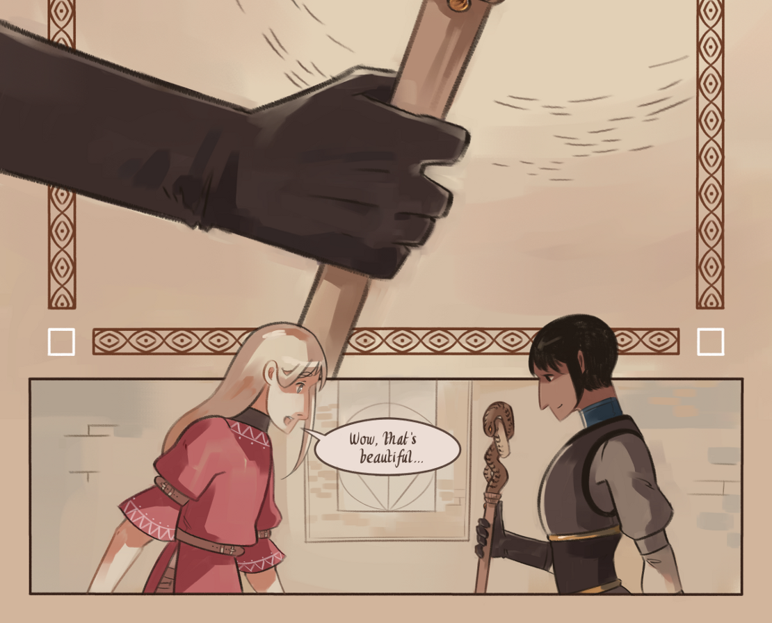 The Gifts of Darkness - Episode 5, Page 12: Chapter 5: Defense magic
