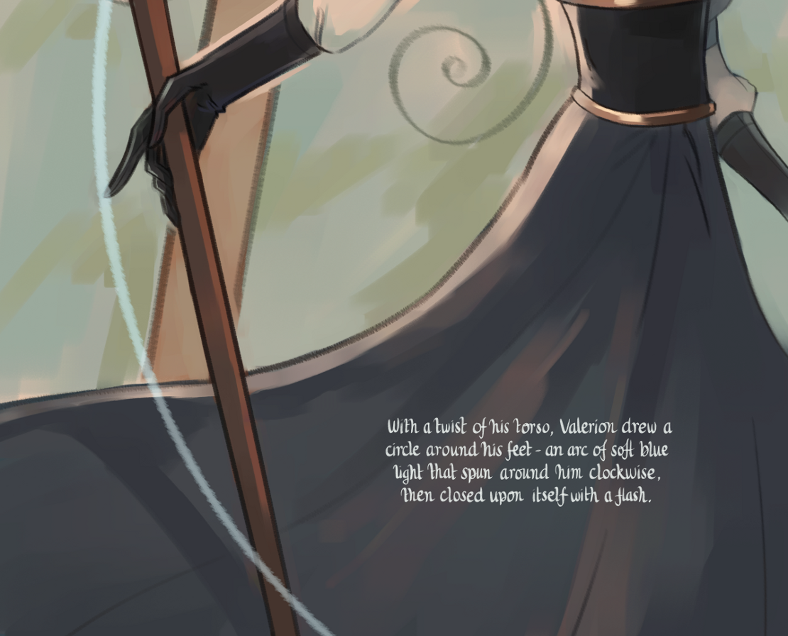 The Gifts of Darkness - Episode 5, Page 14: Chapter 5: Defense magic