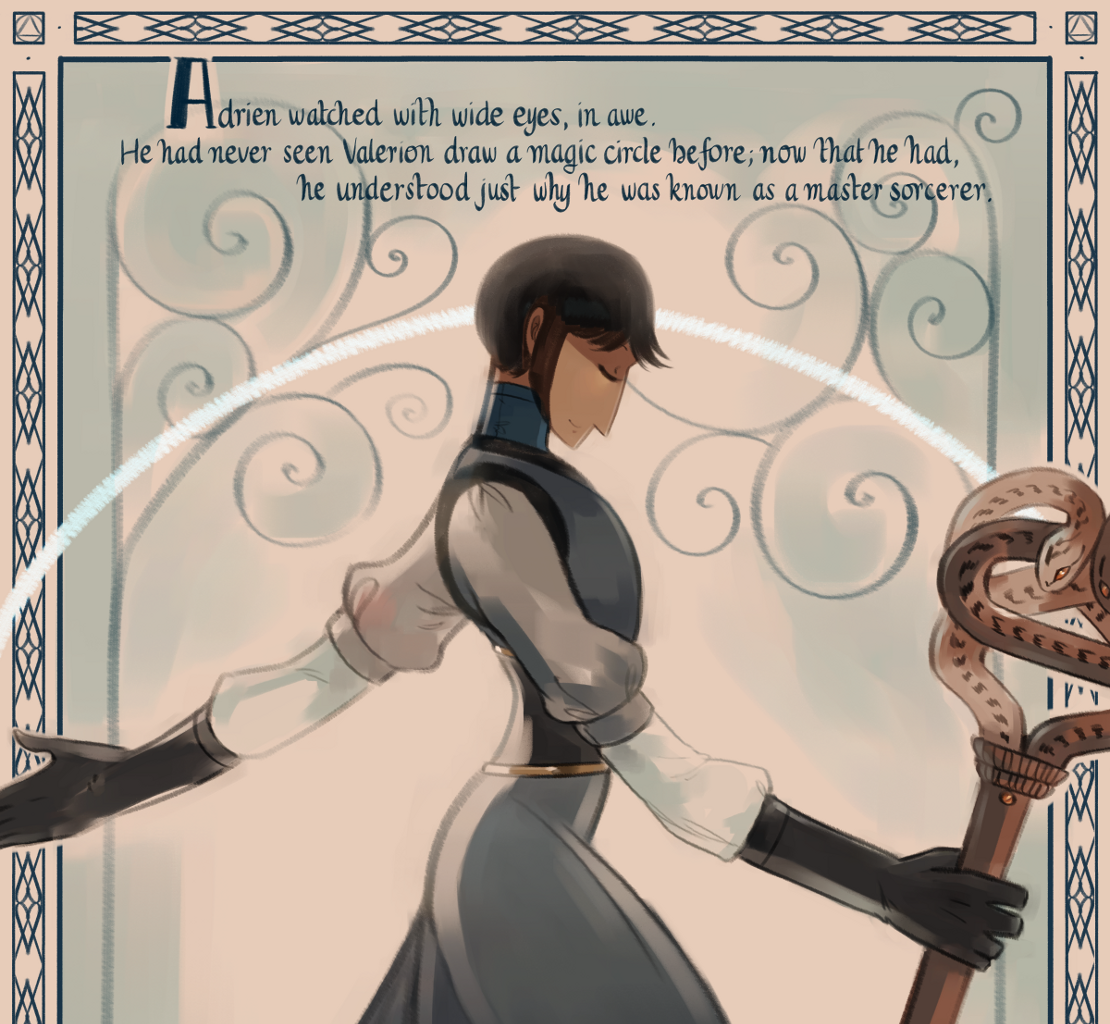 The Gifts of Darkness - Episode 5, Page 15: Chapter 5: Defense magic