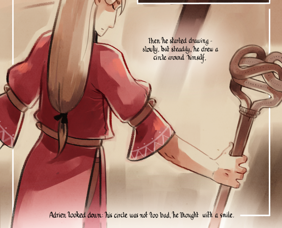 The Gifts of Darkness - Episode 5, Page 20: Chapter 5: Defense magic