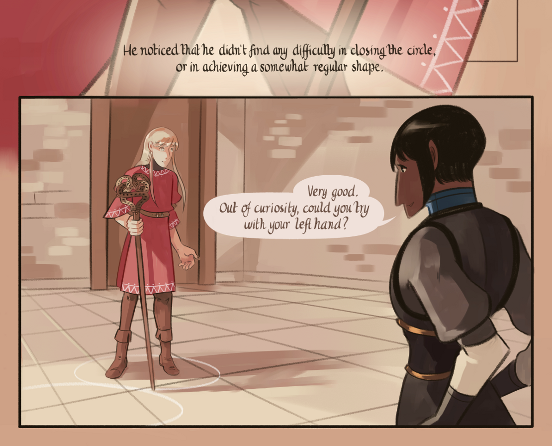 The Gifts of Darkness - Episode 5, Page 22: Chapter 5: Defense magic
