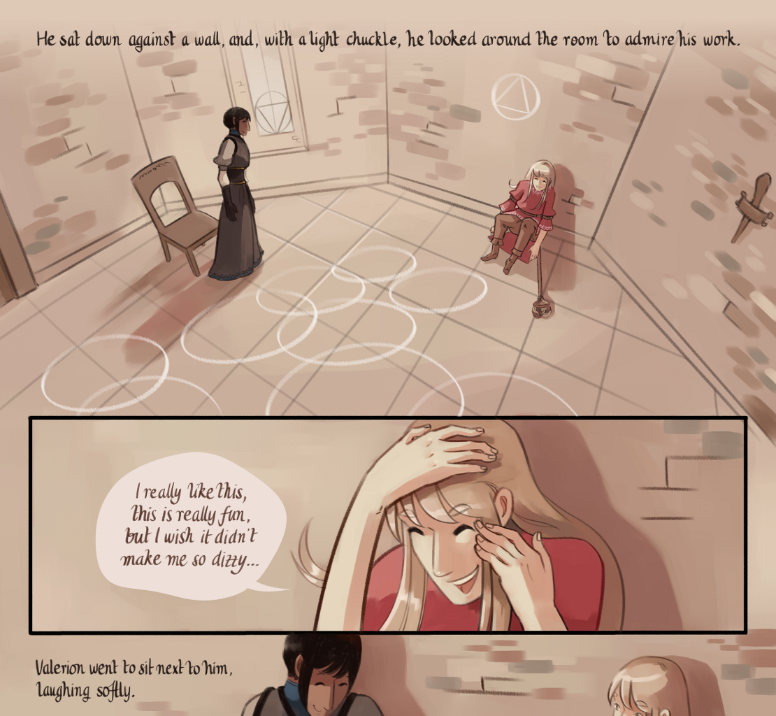 The Gifts of Darkness - Episode 5, Page 24: Chapter 5: Defense magic