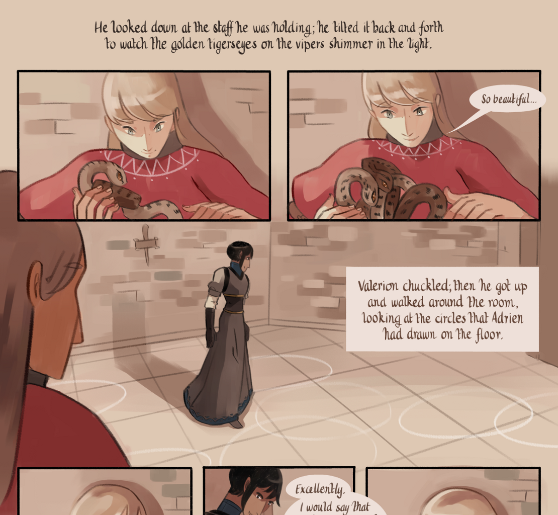 The Gifts of Darkness - Episode 5, Page 26: Chapter 5: Defense magic