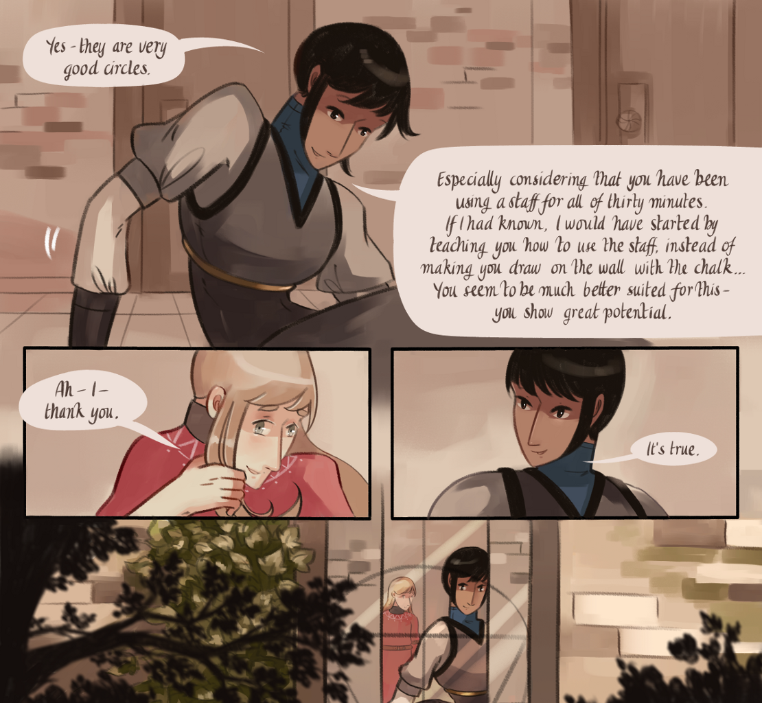 The Gifts of Darkness - Episode 5, Page 27: Chapter 5: Defense magic