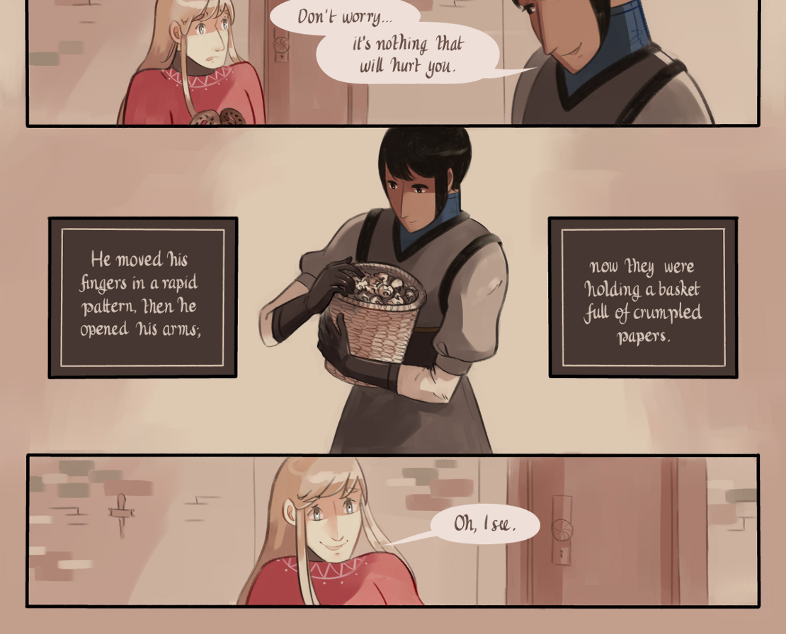The Gifts of Darkness - Episode 5, Page 30: Chapter 5: Defense magic