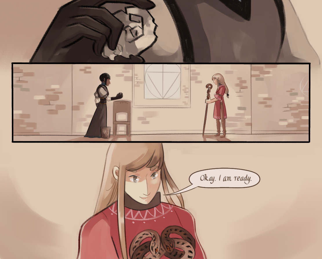 The Gifts of Darkness - Episode 5, Page 31: Chapter 5: Defense magic