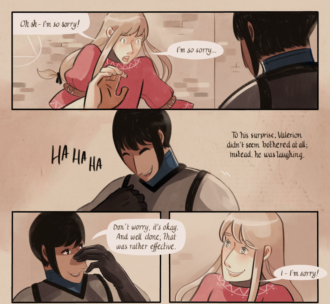 The Gifts of Darkness - Episode 5, Page 33: Chapter 5: Defense magic