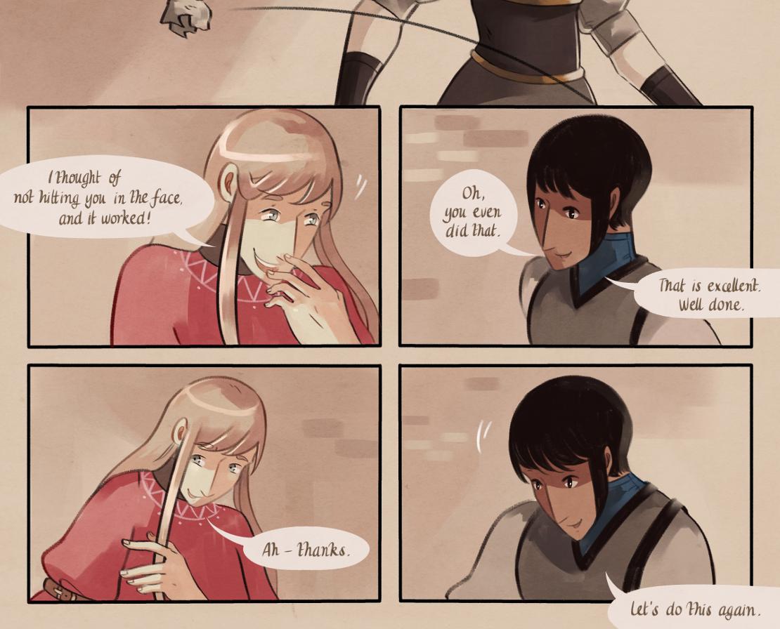 The Gifts of Darkness - Episode 5, Page 34: Chapter 5: Defense magic