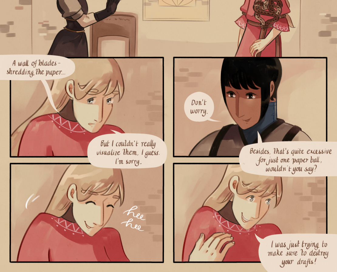 The Gifts of Darkness - Episode 5, Page 41: Chapter 5: Defense magic