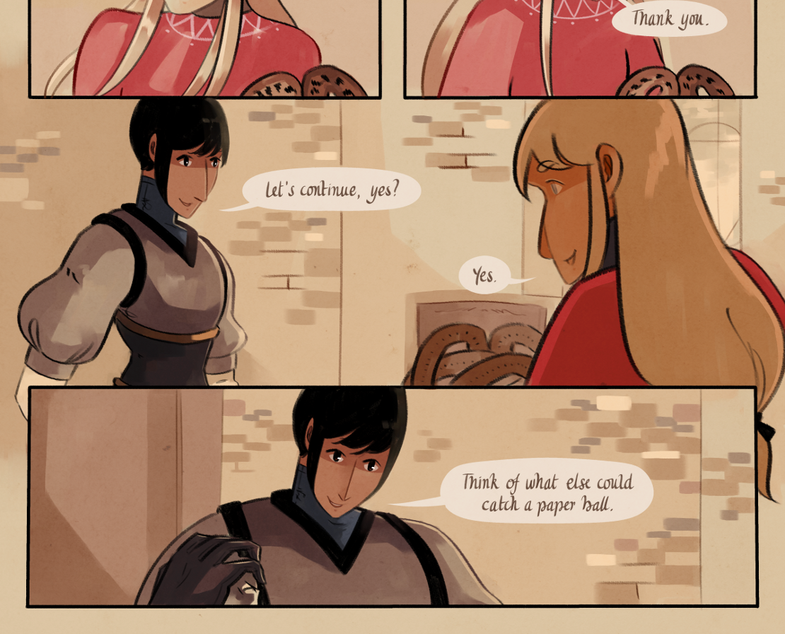 The Gifts of Darkness - Episode 5, Page 45: Chapter 5: Defense magic