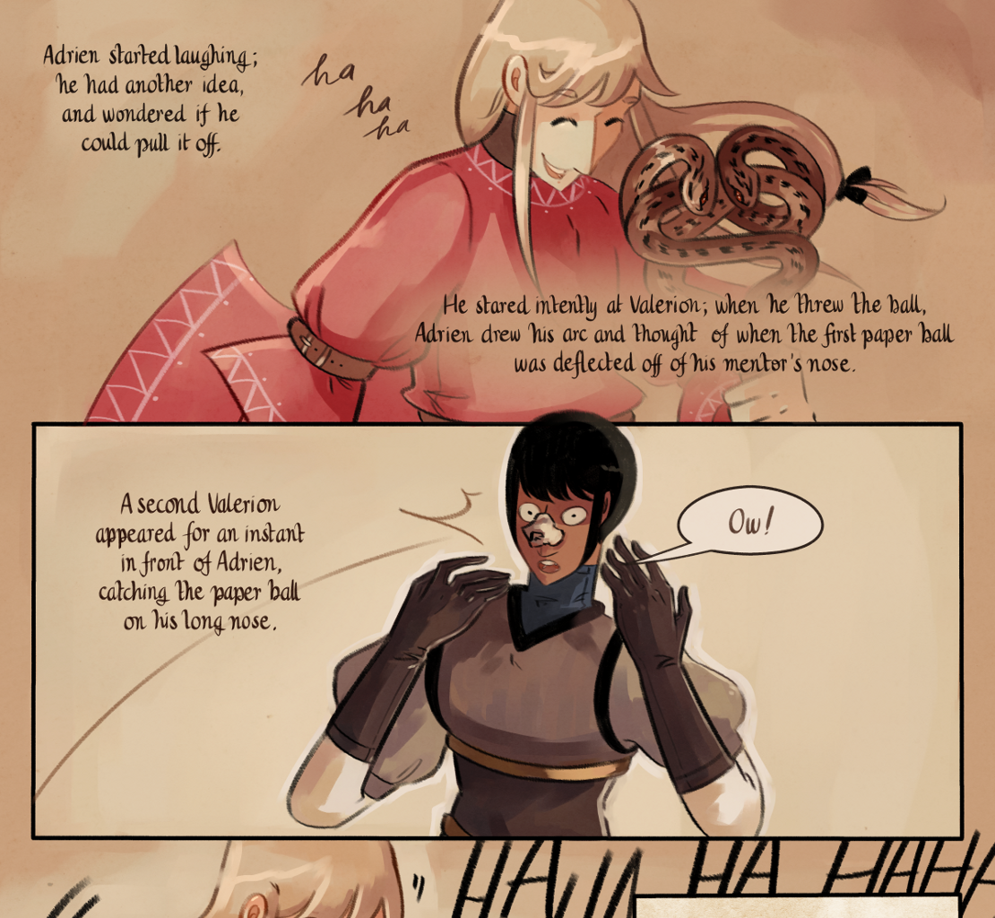 The Gifts of Darkness - Episode 5, Page 46: Chapter 5: Defense magic