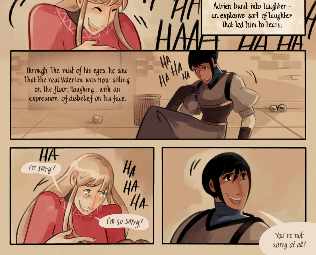 The Gifts of Darkness - Episode 5, Page 46: Chapter 5: Defense magic