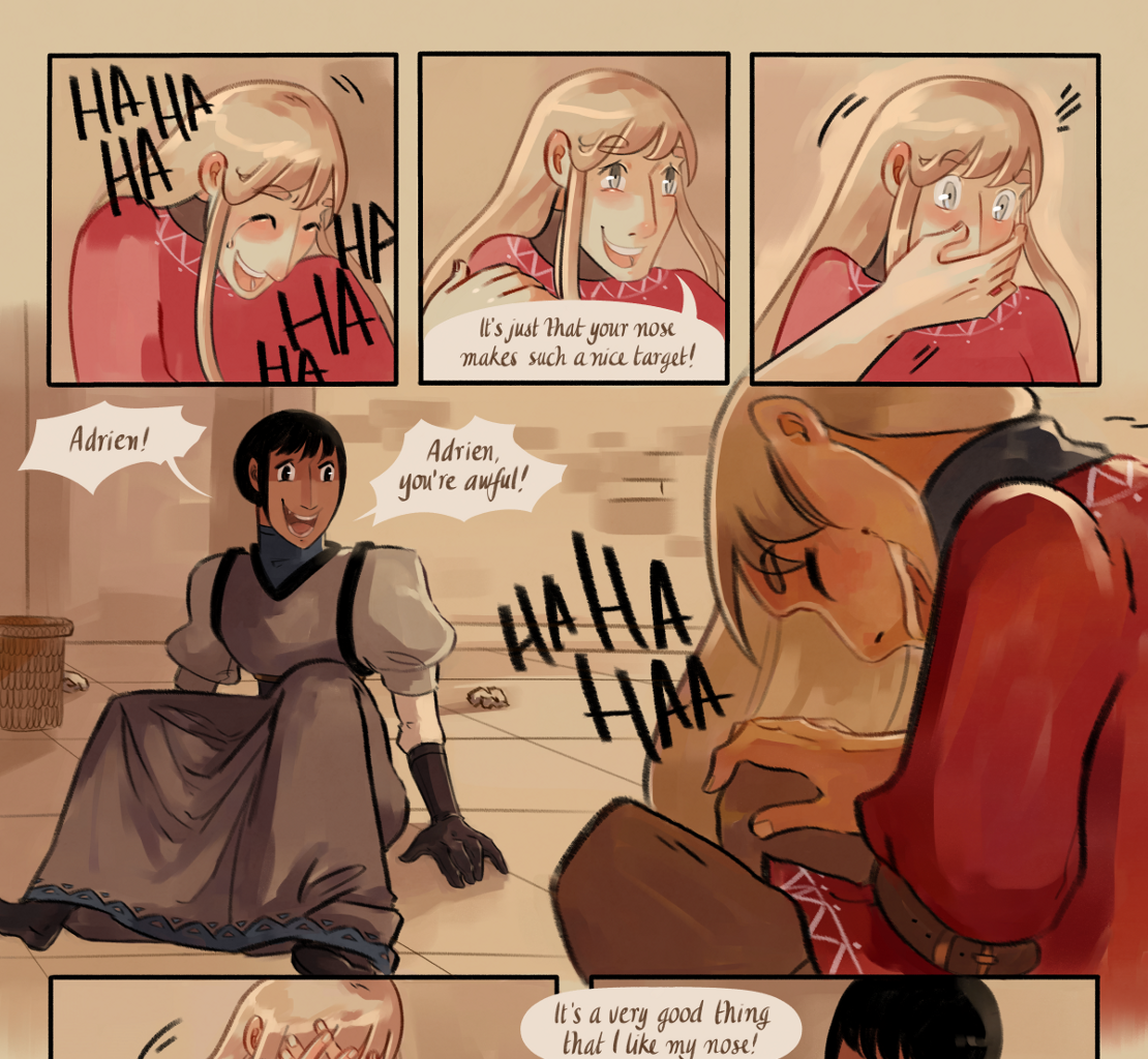 The Gifts of Darkness - Episode 5, Page 47: Chapter 5: Defense magic