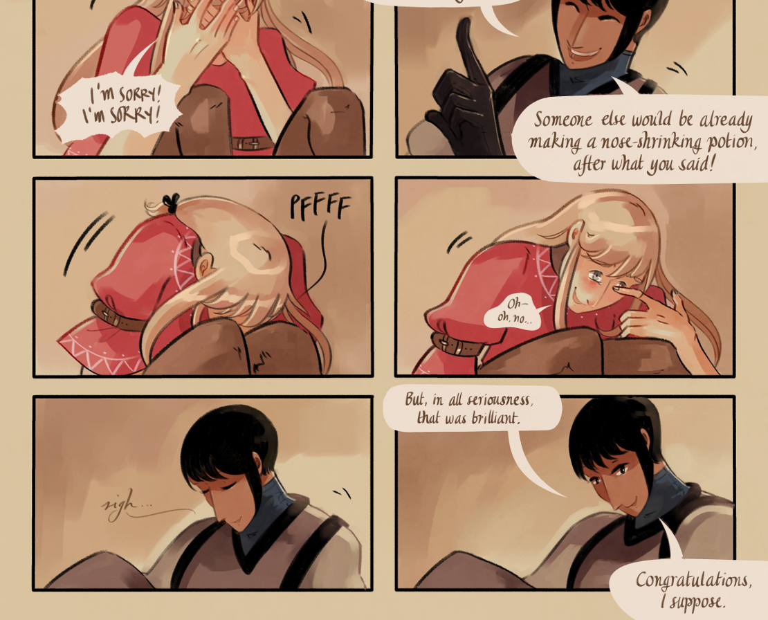 The Gifts of Darkness - Episode 5, Page 47: Chapter 5: Defense magic