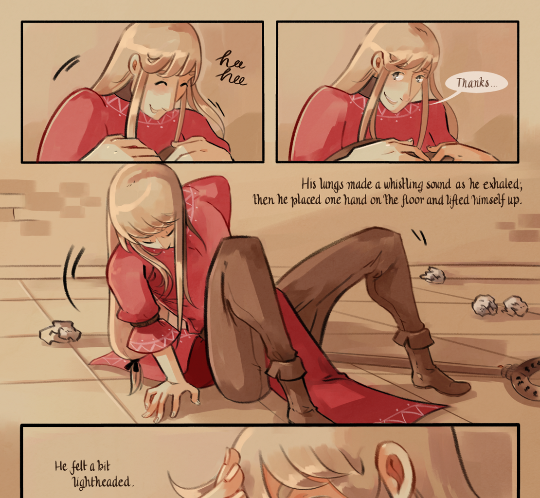 The Gifts of Darkness - Episode 5, Page 48: Chapter 5: Defense magic