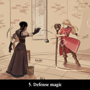 The Gifts of Darkness - Episode 5: Chapter 5: Defense magic