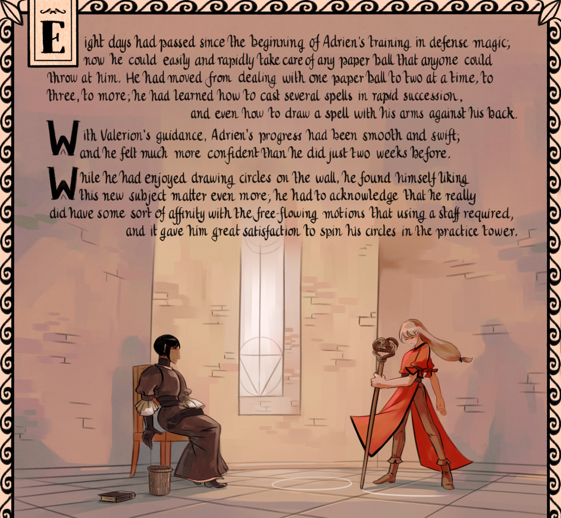 The Gifts of Darkness - Episode 6, Page 2: Chapter 6: The strength of the porcupine