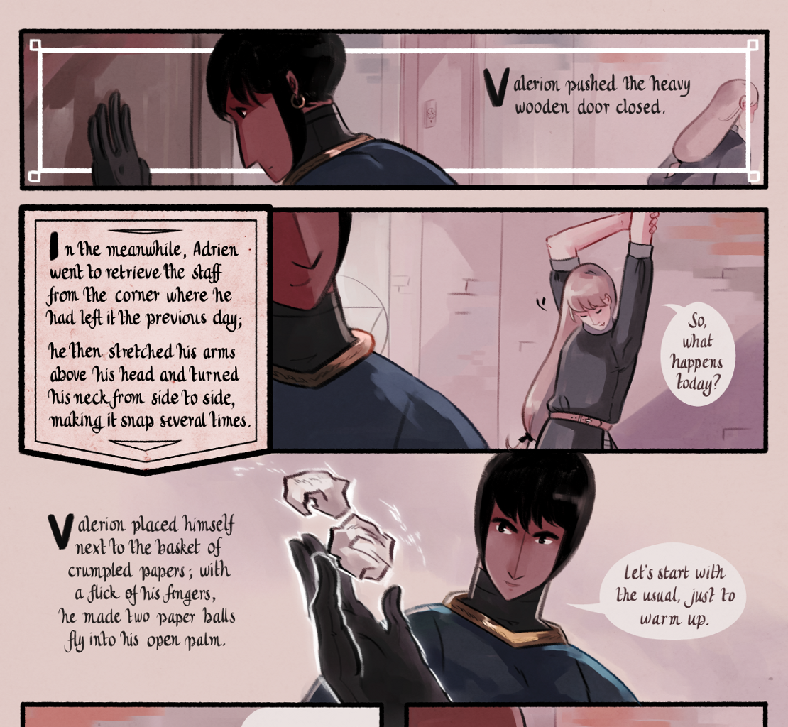 The Gifts of Darkness - Episode 6, Page 3: Chapter 6: The strength of the porcupine