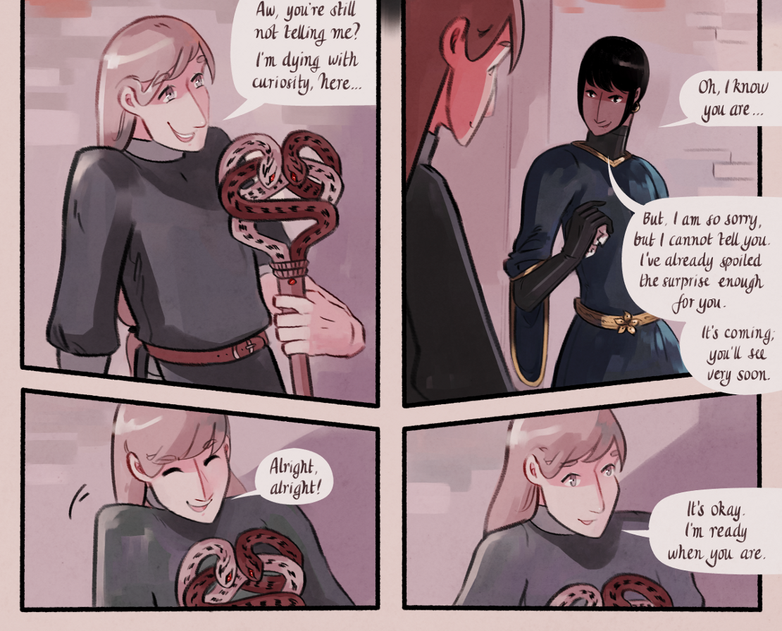 The Gifts of Darkness - Episode 6, Page 3: Chapter 6: The strength of the porcupine