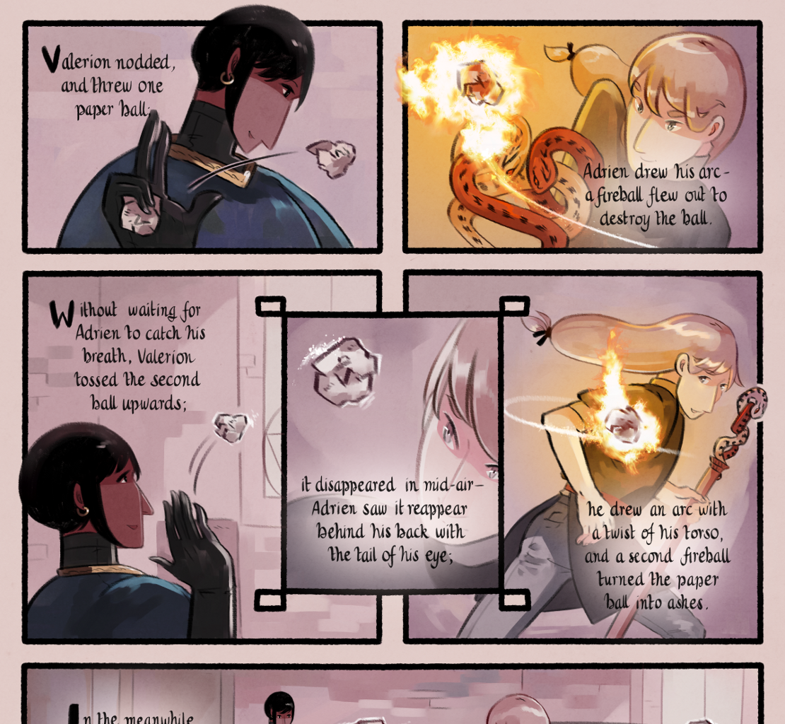 The Gifts of Darkness - Episode 6, Page 4: Chapter 6: The strength of the porcupine