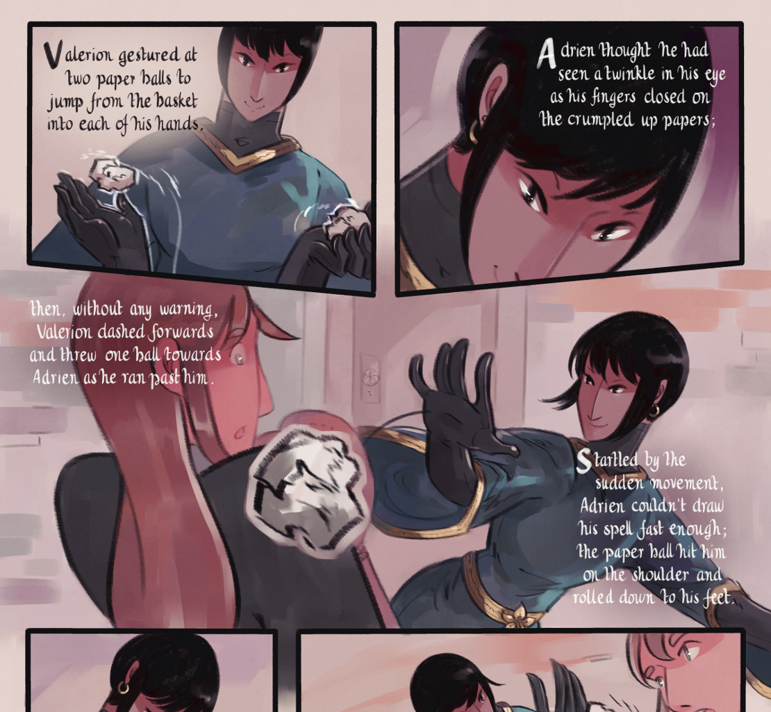 The Gifts of Darkness - Episode 6, Page 5: Chapter 6: The strength of the porcupine