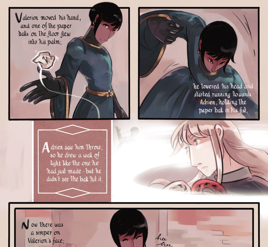 The Gifts of Darkness - Episode 6, Page 7: Chapter 6: The strength of the porcupine