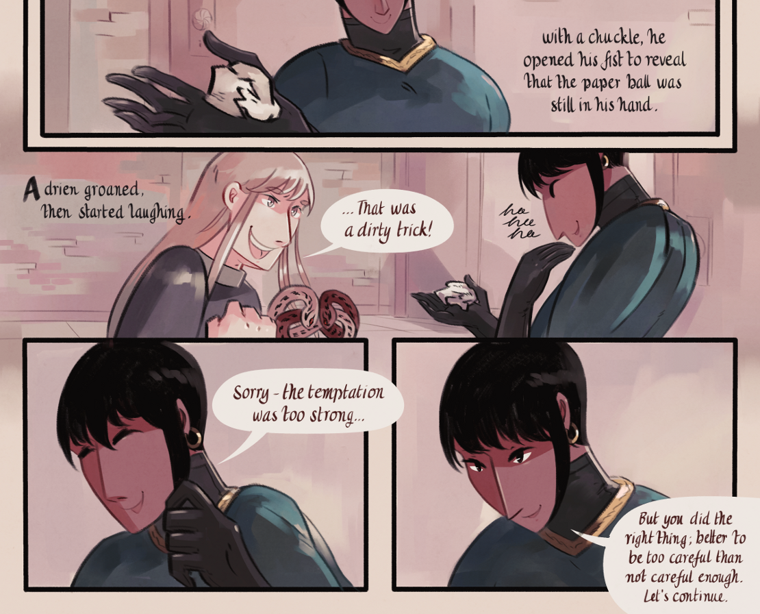 The Gifts of Darkness - Episode 6, Page 7: Chapter 6: The strength of the porcupine
