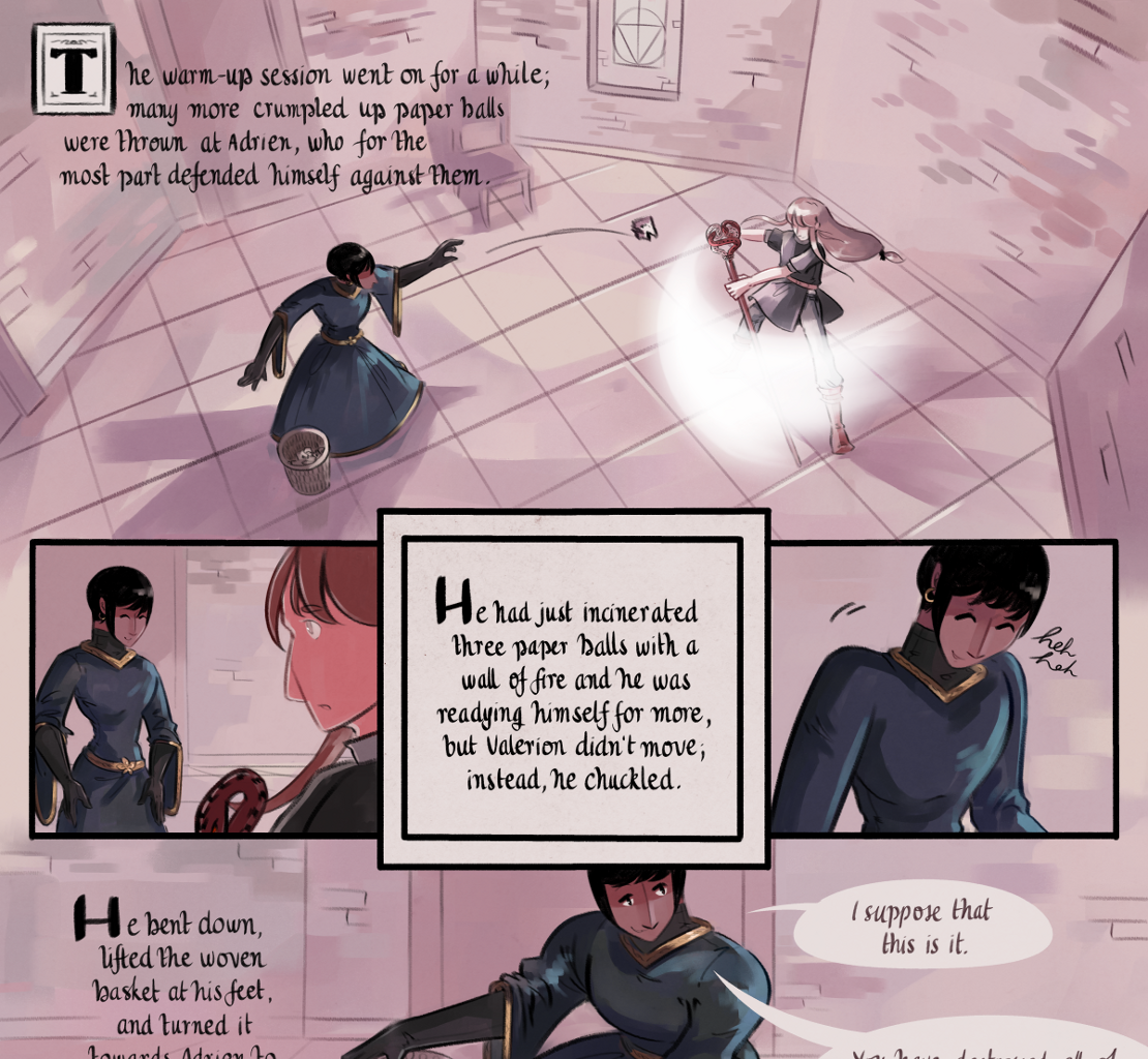 The Gifts of Darkness - Episode 6, Page 8: Chapter 6: The strength of the porcupine