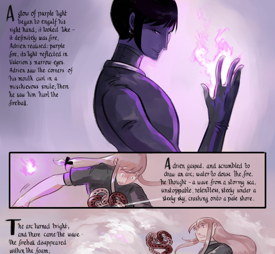 The Gifts of Darkness - Episode 6, Page 9: Chapter 6: The strength of the porcupine