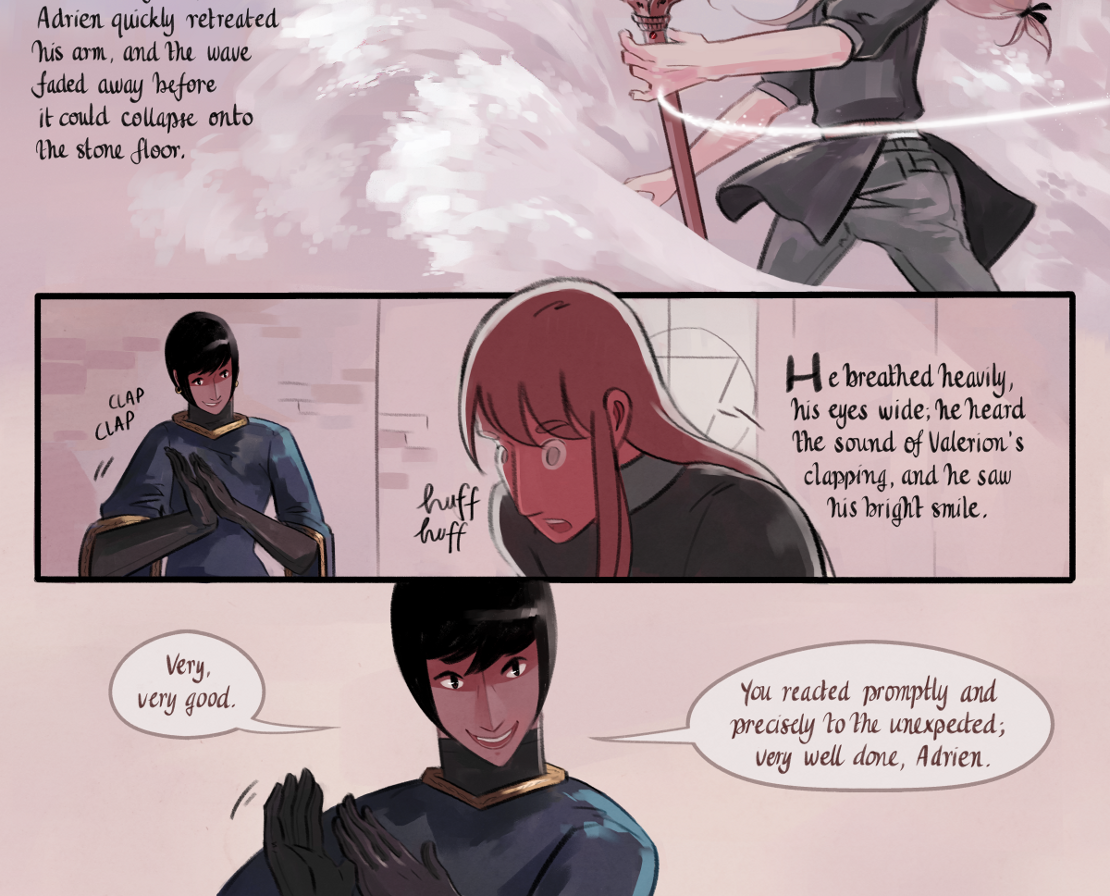 The Gifts of Darkness - Episode 6, Page 9: Chapter 6: The strength of the porcupine