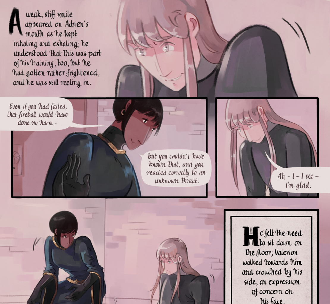 The Gifts of Darkness - Episode 6, Page 10: Chapter 6: The strength of the porcupine