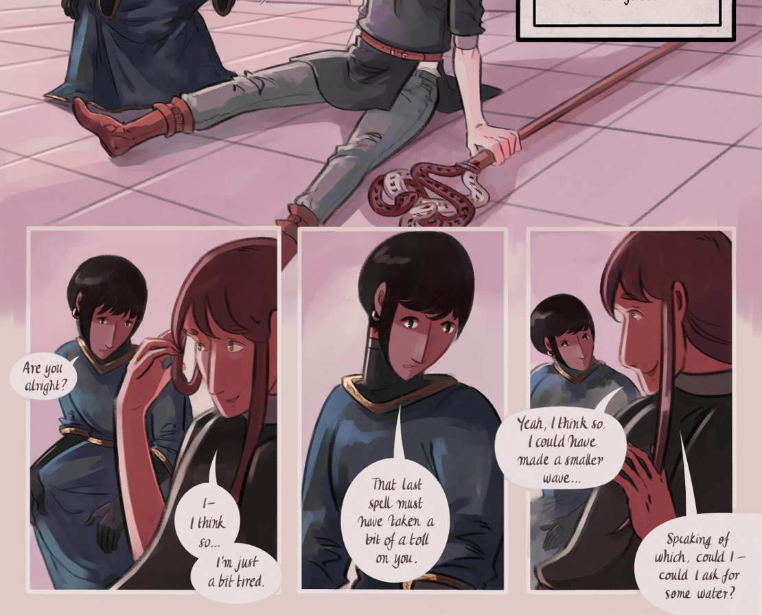 The Gifts of Darkness - Episode 6, Page 10: Chapter 6: The strength of the porcupine