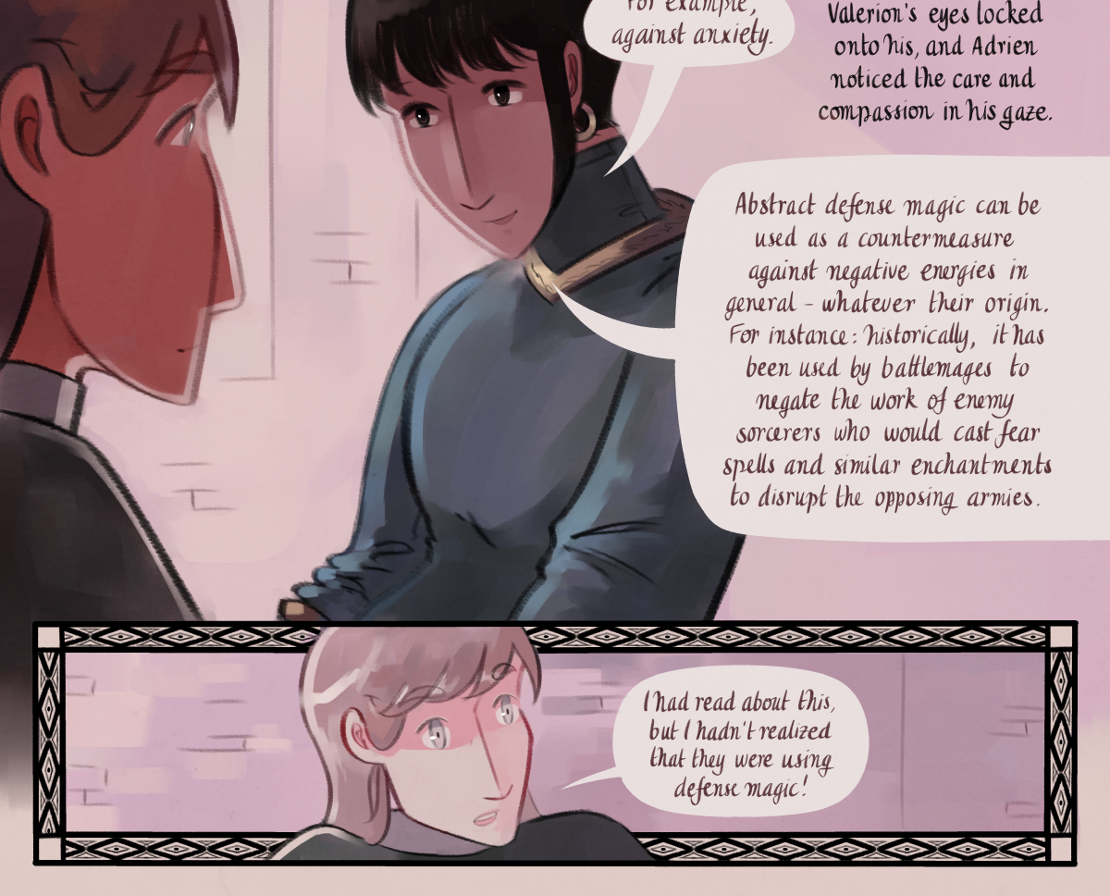The Gifts of Darkness - Episode 6, Page 13: Chapter 6: The strength of the porcupine