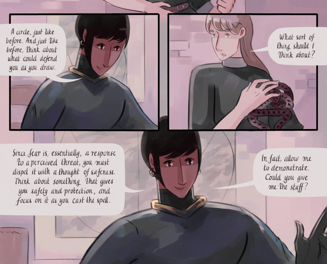The Gifts of Darkness - Episode 6, Page 17: Chapter 6: The strength of the porcupine