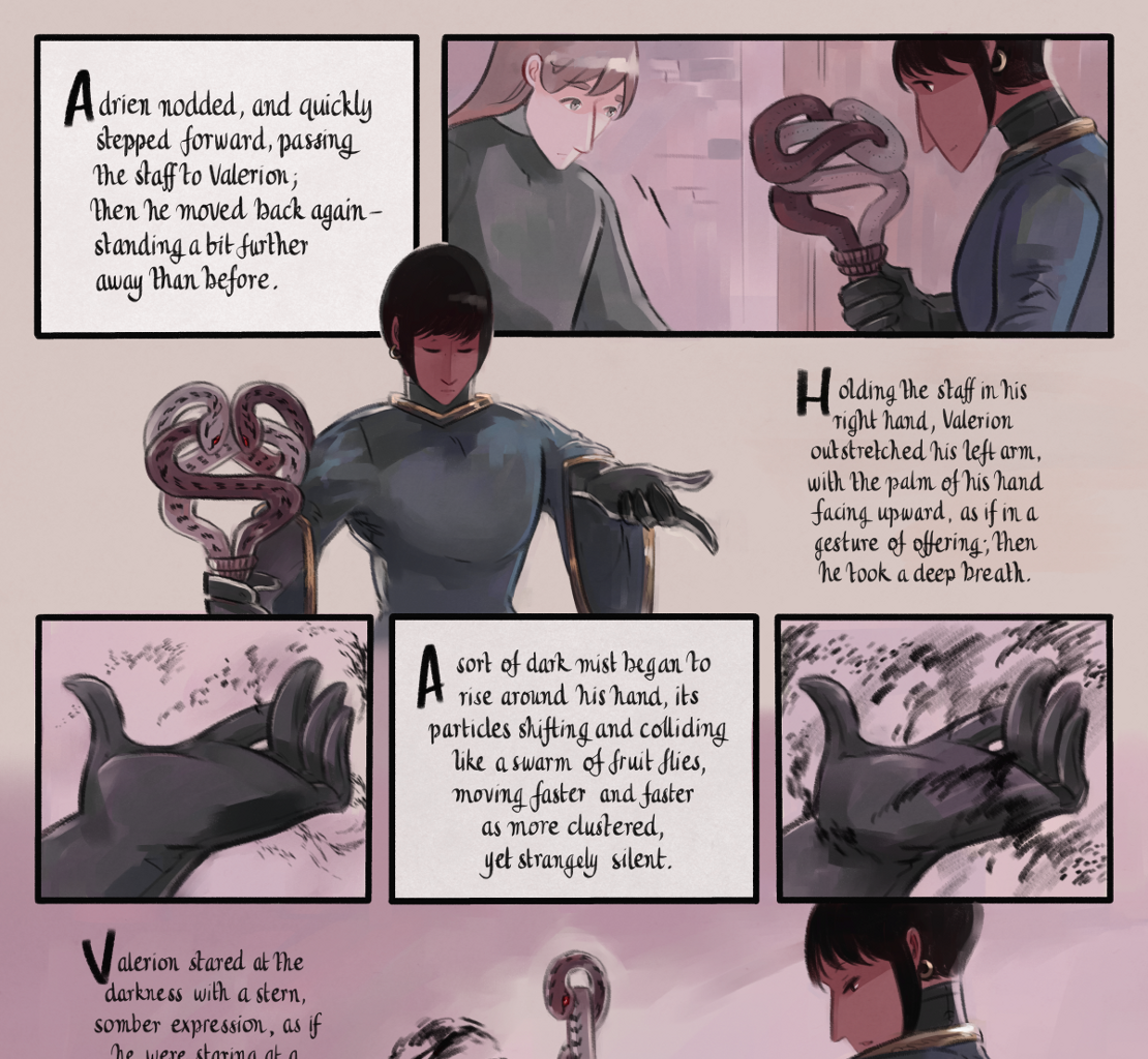 The Gifts of Darkness - Episode 6, Page 18: Chapter 6: The strength of the porcupine