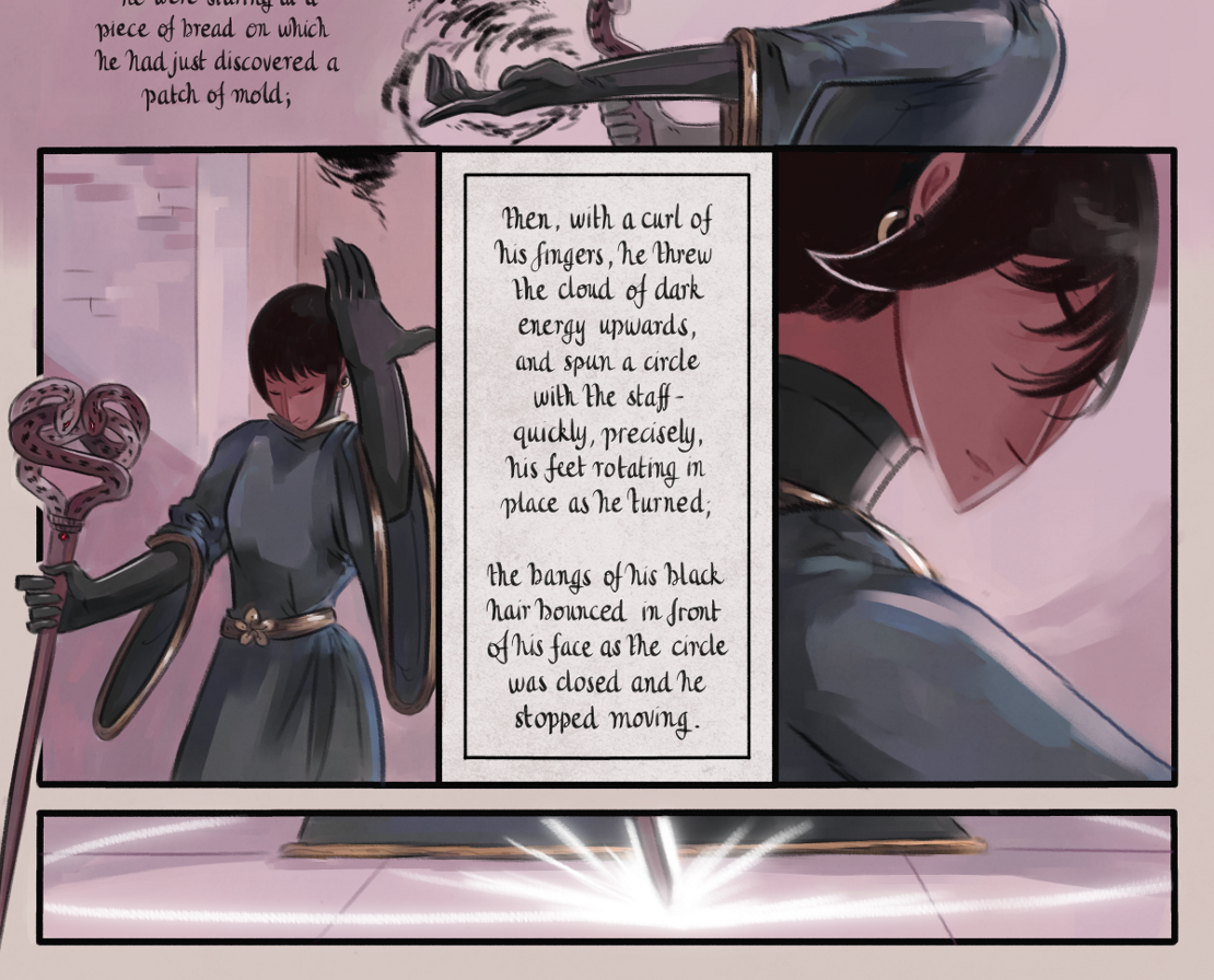 The Gifts of Darkness - Episode 6, Page 18: Chapter 6: The strength of the porcupine