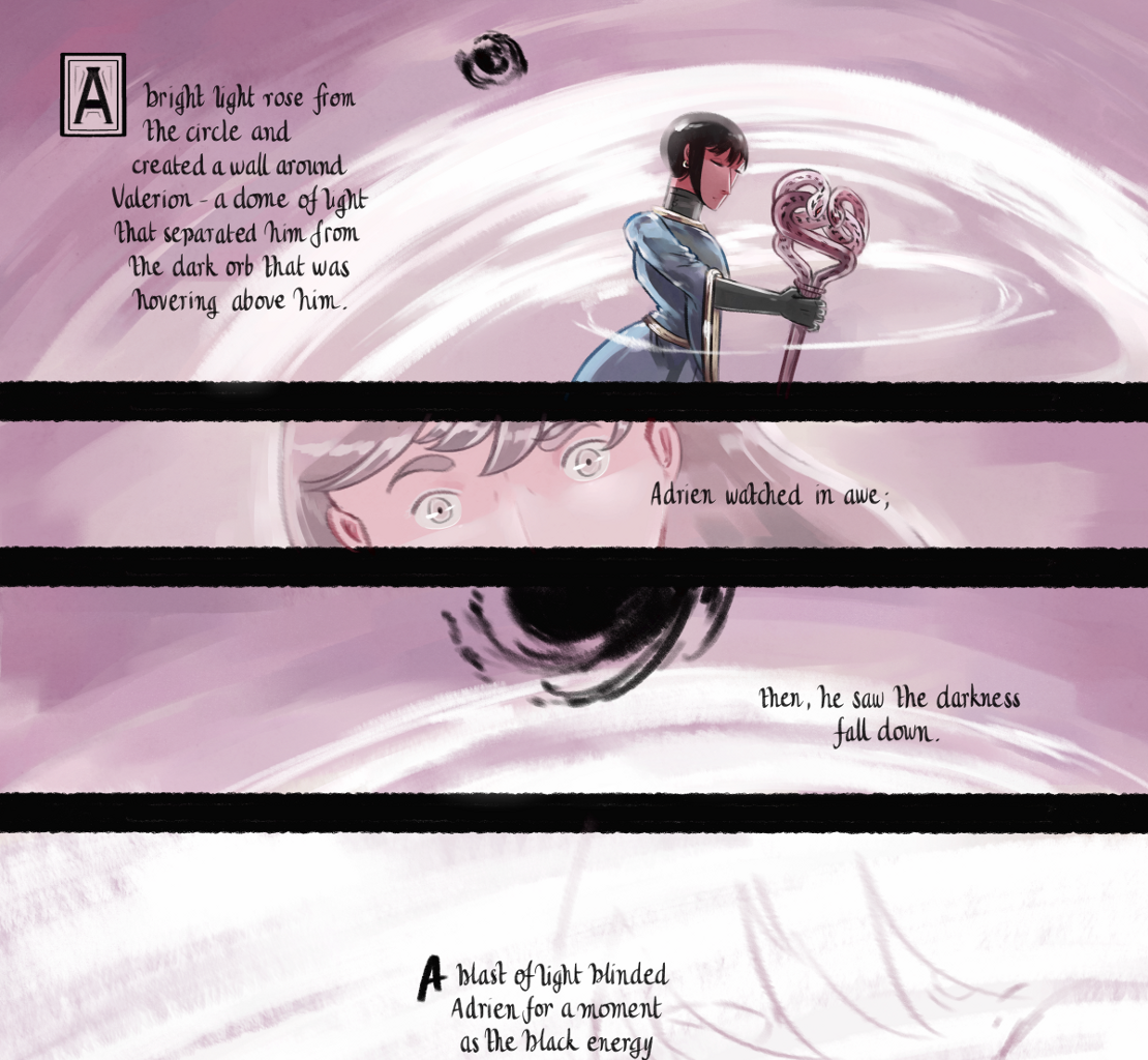 The Gifts of Darkness - Episode 6, Page 19: Chapter 6: The strength of the porcupine