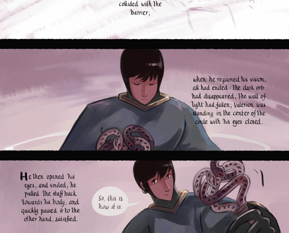 The Gifts of Darkness - Episode 6, Page 19: Chapter 6: The strength of the porcupine