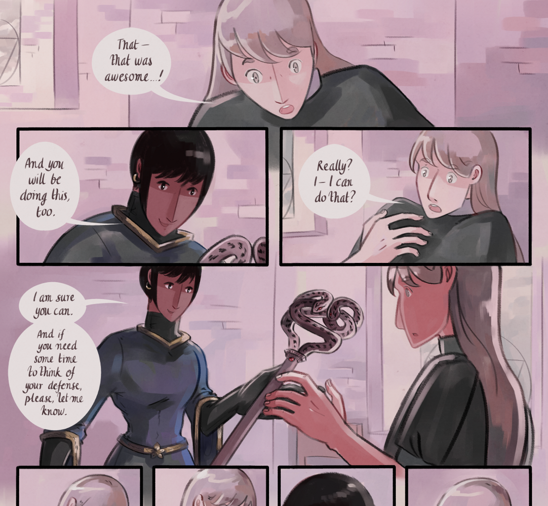 The Gifts of Darkness - Episode 6, Page 20: Chapter 6: The strength of the porcupine