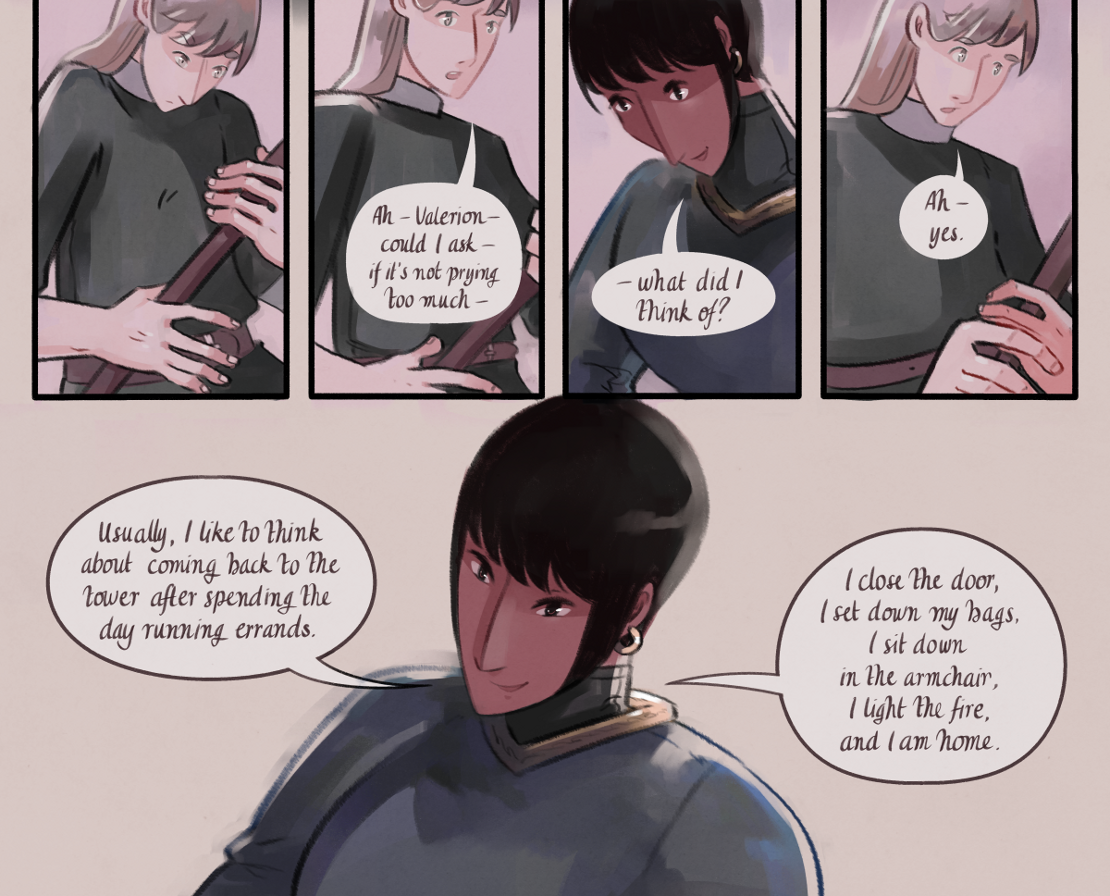 The Gifts of Darkness - Episode 6, Page 20: Chapter 6: The strength of the porcupine