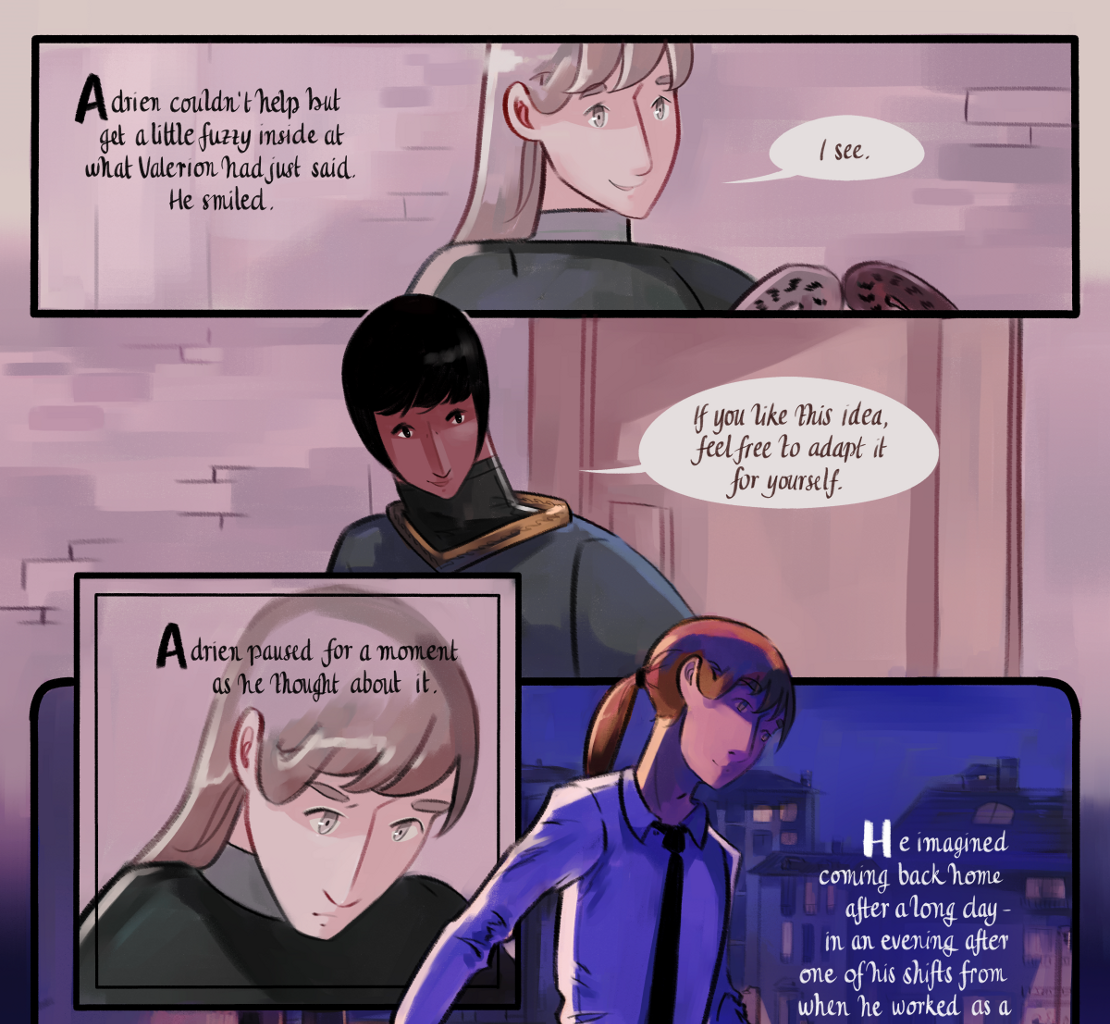 The Gifts of Darkness - Episode 6, Page 21: Chapter 6: The strength of the porcupine