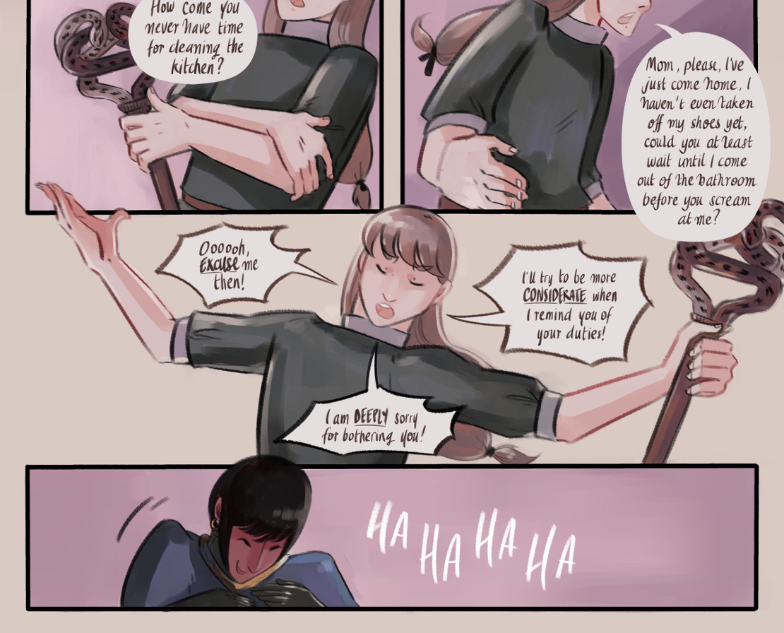 The Gifts of Darkness - Episode 6, Page 24: Chapter 6: The strength of the porcupine